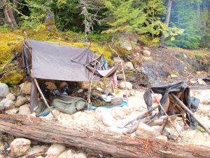 bivak hiking Canada
