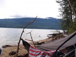 bivak hiking Canada