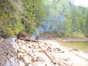 bivak hiking Canada